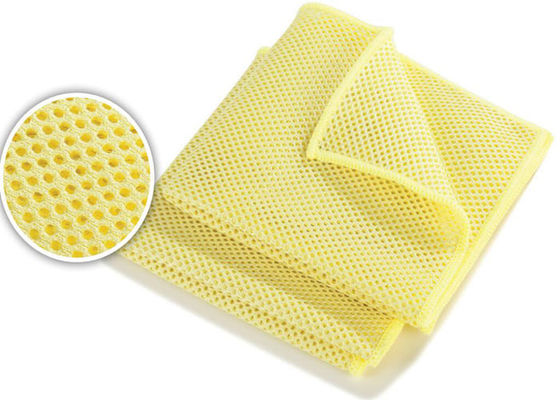 Polyester Microfiber Cleaning Cloth Weft Sandwich Cloth For Kitchen