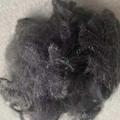 60D Fineness Manmade Staple Fibers Grey PP Staple Fibre