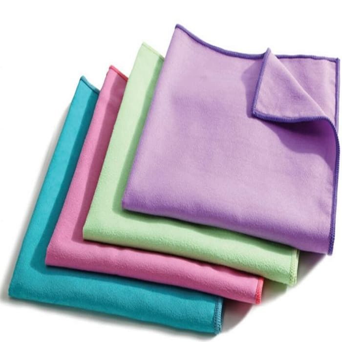 Microfiber Suede Cloth Soft for Window Glass Mirror Cleaning