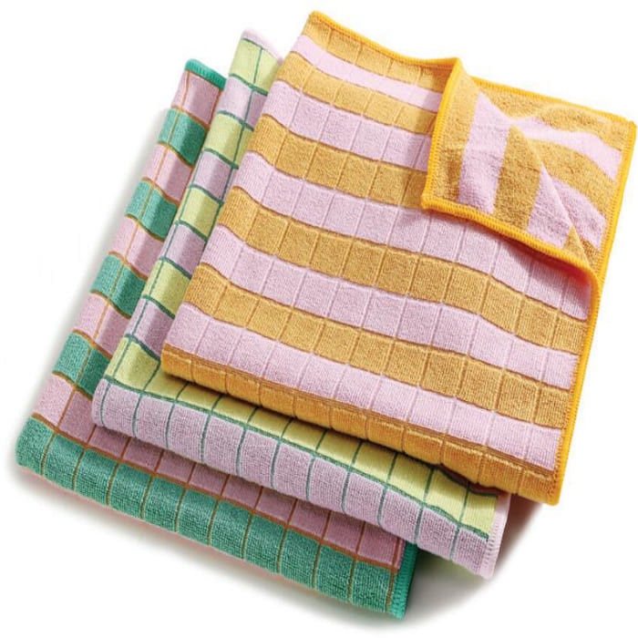 Dope Dyed Microfiber Duster Cloth Suede Microfiber Cloth For Wet Cleaning