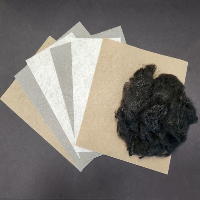 4D Polypropylene Staple Fiber Flame Retardant All Range Colors
