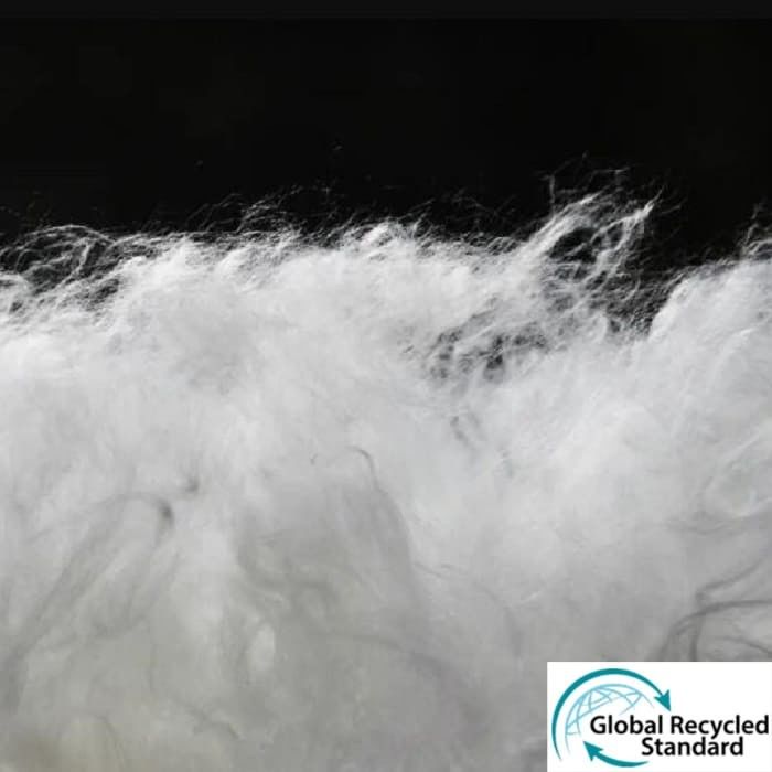 Spiral Crimp Synthetic Staple Fibres Anti Bacteria Hollow Siliconized Fiber