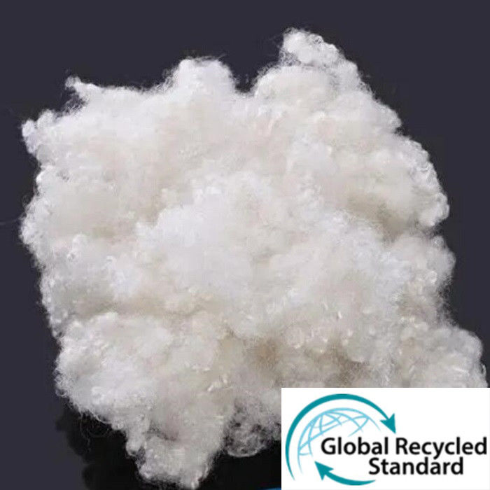 0.9D Recycled Polyester Staple Fiber Silicon Microfiber Polyester