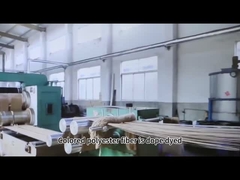 Kleuren polyester stapelvezels